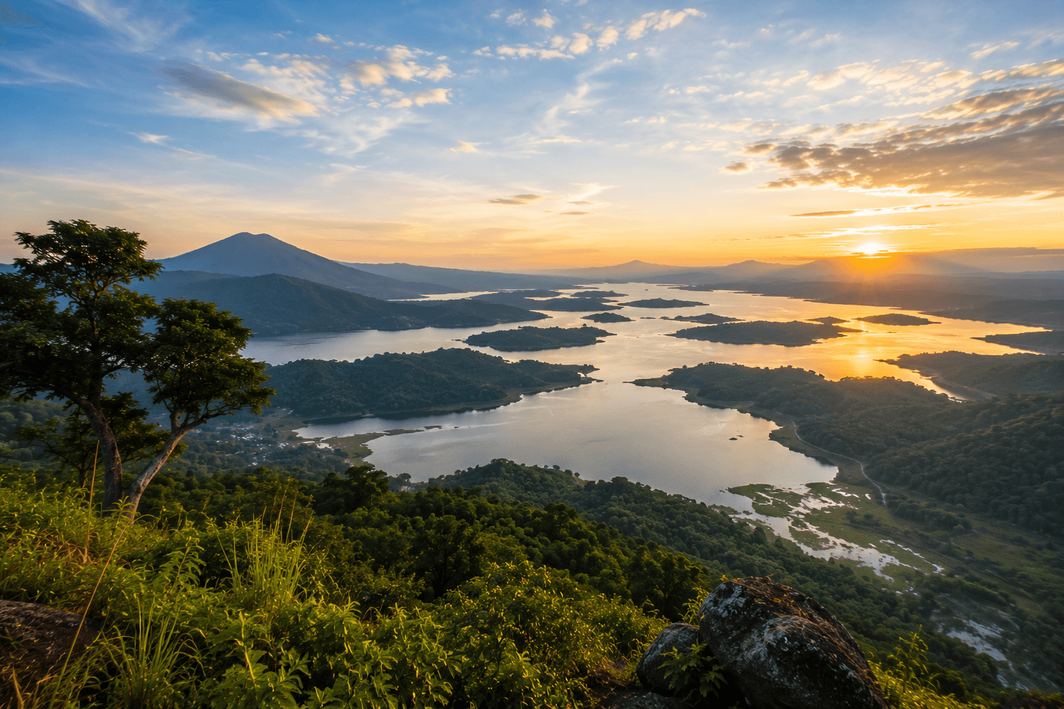 Pemandangan Desa Darmaraja